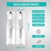 AMOYOX Ultra Fine Mist Spray Bottle 2 Pack - 200ml for Hair Styling, Plants, Cleaning, Misting & Skin Care - Buy Online on SooperMarket.com
