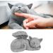Qcwwy Pet Memorial Statue | Angel Cat Grave Marker | Resin Sleeping Pet Angel Sculpture | Tribute Ornament for Pet Memorials - Buy Online on SooperMarket.com