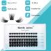 D Curl Cluster Lashes 0.07mm 8-16mm Mixed DIY Lash Extensions - Soft and Wispy Reusable Eyelash Clusters (FD-D18-0.07-D8-16) - Buy Online on SooperMarket.com