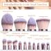 BS-MALL Premium Synthetic Makeup Brushes Set - 14 Rose Brushes Stand Up for Foundation, Powder, Concealers, and Eye Shadows - Buy Online on SooperMarket.com