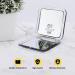 LONTAN Compact Travel Mirror 15X Magnification | Black Pocket Makeup Mirror for Handbag | Small Magnifying Mirror Gift for Girls | Square 8.5cm x 8.5cm - Buy Online on SooperMarket.com
