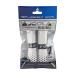 JOOLA Pickleball Paddle Grip Tape - White Replacement Grip Wrap for Pickleball Racket - Moisture Wicking Perforated Surface & Contoured Comfort Grip - Handle Wrap for Use with Small Grip & Overgrip