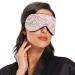 Haskirky Light Blocking Eye Mask for Deep Sleep and Comfort - Breathable, Adjustable, Ideal for Travel, Yoga, Meditation - Men and Women - Buy Online on SooperMarket.com
