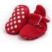 TMEOG Baby Booties Slippers | Infant Boots for Boys Girls | Winter Sock Crib Shoes 0-18 Months | 0-6 Months | Red - Buy Online on SooperMarket.com
