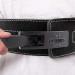C.P.Sports Leather Powerlifting Belt with Power Buckle - Professional Training & Weight Lifting Belt for Fitness & Bodybuilding (M: 69-92cm Black) - Buy Online on SooperMarket.com