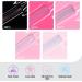 AILLSA Hot Pink Gel Nail Polish Set Black Nude Baby Pink Gel Polish with Base and Top Coat Long Lasting Barbie All Season Color Soak Off U V L ED Manicure Art Salon DIY at Home 7Pcs 8ML Black Pink - Buy Online on SooperMarket.com