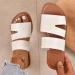 Nupaque Women s Dressy Slide Sandals - Flat Summer Open-Toe Shoes | Large Size 39 EU for Leisure Swimming & Shopping - Buy Online on SooperMarket.com