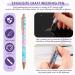 4 Pcs Pin Pen Weeding Tool Kit - Vinyl Squeegee, Tweezers, Weeders & More in Blue Purple - Buy Online on SooperMarket.com