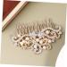 HAPINARY Hair Ornament Bridal Hair Clip Metal Hair Clips Veil Comb Wedding Crystal Hair Combs Barrettes for Women Bridal Veil Rhinestone Bobby Pins Fashion Headwear Accessories Bride French - Buy Online on SooperMarket.com