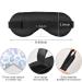 Haskirky Light Blocking Eye Mask - Breathable & Adjustable for Men and Women | Ideal for Travel, Yoga, Meditation, and Deep Sleep | Gradient Leopard Design - Buy Online on SooperMarket.com