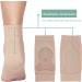 SUNGOOYUE 1Pair Heel Silicone Padded Protective Sleeve Soft Foot Ankle Elastic Protection Sock Breathable Foot Heel Crack Sock - Buy Online on SooperMarket.com