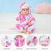 COOKY.D Unisex Winter Hooded Romper Jumpsuit 6-12 Months with Star Design - Buy Online on SooperMarket.com