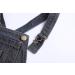 KIDSCOOL SPACE Baby Boy Girl Jean Overalls | Toddler Ripped Denim Workwear | 3-4 Years | Blue-2079 - Buy Online on SooperMarket.com