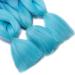 Tess Braids Extensions Blue 60 cm | 5 Pack Jumbo Kanekalon Hair Braids for Box Braids - 100g #48 Blue Ombre - Buy Online on SooperMarket.com