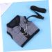 2-St Rabbit Line Lead Vest for Chinchillas - Breathable Costume Dress with Breast Tape - Muscle Shirt Straps 2-Pack Gray Size 3x2 - Ideal Guinea Pig Belt for Comfortable International Shipping - Buy Online on SooperMarket.com