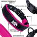Buy Black Rhino Comfort Collar - Super Soft Neoprene Dog Collar for All Breeds | Adjustable Reflective Weatherproof (XL Pink/Black) - Buy Online on SooperMarket.com