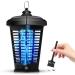 Electric Bug Zapper Mosquito Killer IPX4 Waterproof Insect Killer 3200V Insect Fly Trap Bug Killer Fly Zapper for Indoor Outdoor Backyard Patio Home