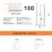 Buy DOBLA - 100 Transparent Glass Shower Door with Dual Salon Doors (H195 6mm) | International Shipping - Buy Online on SooperMarket.com