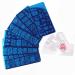 Wirlsweal Nail Art Template Set - DIY Steel Stamp Plate Kit for Nail Salon Decorations - Buy Online on SooperMarket.com