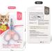 EooCoo Pets Nail Clippers with Safety Lock - S Pink+Purple - Buy Online on SooperMarket.com