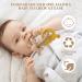 ClDy Bite Ring for Babies | BPA-Free Silicone Teething Toys | Ocean Brown | Soothing & Stimulating Gum Relief for Infants 3 Months+ - Buy Online on SooperMarket.com