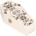 Decorative Wooden Coffin Pet Burial Coffin Small Unique 2Pcs Creative for Halloween Party Decor for Hamsters for Small Pets for Coffin Box (Skull) - Buy Online on SooperMarket.com