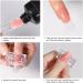 Buy SANWOOD 10-Part Nail Tip Clips - Fast Assembly Gel Extensions & Manicure Tool | UV-LED Plastic Clamps for Perfect Nail Builds - Buy Online on SooperMarket.com