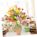 Alipis Easter Eggs Emblems Easter Centerpiece Decoration Egg Bonsai Ornaments Potted Plant Household Picture 2 19.00X7.00X7.00CM - Buy Online on SooperMarket.com