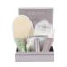 Scentered Prepare for a Great Night's Sleep Bath Set - Bath Salts Aromatherapy Balms Body Loofah Hair Tie & Shower Cap - Relaxing Bath Set for Restful Sleep - Bath Gift Set for Women