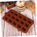 MAGICLULU Alphabet Stencils 2pcs Molder Mold for Chocolate Baking Tool para Paletas De Chocolate Non-Stick Molds Chocolate Making Molds Candy Pan Chocolate Ball Brownie 3D Bakeware - Buy Online on SooperMarket.com