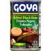 Goya Foods Refried Black Beans 16oz - Pack of 12 | Frijoles Negros Volteados - Buy Online on SooperMarket.com