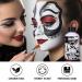 BOBISUKA Black Liquid Face and Body Paint - Washable Non-Toxic Fast Drying Makeup for Halloween Skeleton Skull Cosplay SFX - 130ml Large Capacity - Buy Online on SooperMarket.com