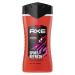 AX 3-in-1 shower gel & shampoo calca sports refresh for long-lasting freshness and fragrance dermatologically tested 250 ml 1 piece of grapefruit 250 ml (1 Pack)