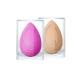 BEAUTYBLENDER Original Pink and Nude Blender, Makeup Sponges for Blending Liquid Foundations, Powders & Creams. Flawless, Professional Streak Free Application, Vegan, Cruelty Free and Made in The USA