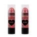 Wet n Wild MegaGlo Makeup Stick Pink Floral Majority 3.5 Ounce (Pack of 2)