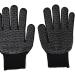 1 Pair Heat Resistant Gloves for Hair Styling Curling Iron Heat Proof Gloves Mitts for Hair Tools - Buy Online on SooperMarket.com