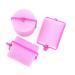 Conair Jumbo Self-Fastening Foam Rollers in Reusable Zipper Case in Pink, 9 Count (Pack of 1)