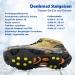 Premium 10-Spike Shoe Crampons - Anti-Slide Winter Chains for Outdoor Sports & Mountaineering (Size 31-36) - Buy Online on SooperMarket.com