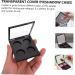 MAGICLULU 15 Pcs Eye Shadow Blank Transparent Lid Travel Cosmetic 10x9cmx3pcs Blackx3pcs - Buy Online on SooperMarket.com
