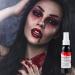 Go Ho 1oz Fake Blood Spray for Halloween Costume Makeup | Washable Eye Blood Drops, Blood Splatter for Clothes | Zombie, Vampire, Monster Cosplay - Buy Online on SooperMarket.com