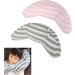 Kids Car Seat Belt Cover Set - Soft Shoulder Pad for Safety & Comfort | Travel Pillow & Neck Support | Universal Fit for Boys & Girls | 1pc Grey Stripe + 1pc Pink Stripe - Buy Online on SooperMarket.com
