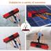 5m-12m Window Cleaning Pole Outdoor Water Fed Telescopic 2 in 1 Brush Squeegee Attachment Professional Extendable Cleaner Conservatory Roof Gutters(50cm Brush 8m pole) 55cm Brush Head 8M/27FT - Buy Online on SooperMarket.com