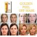 Gold Foil Peel-Off Mask | 98% Gold Anti-Aging Facial Mask for Deep Cleansing & Fine Line Reduction | Ideal for All Skin Types - Buy Online on SooperMarket.com
