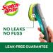 Scotch-Brite Heavy Duty Dishwand Kit with Soap Control Button - 1 Wand + 6 Refill Pads - Buy Online on SooperMarket.com