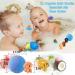 Bath Bombs for Kids - 12 Pack Handmade Fizzy Balls with Surprise Puppy Toys Inside | Organic Spa Bubble Bath Gift Set for Toddlers | Safe and Fun Bath Time Kit for Birthday, Easter, Christmas - Buy Online on SooperMarket.com