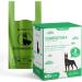 320 Compostable Dog Poo Bags with Easy-Tie Handles - Biodegradable Cornstarch - 3 Month Supply with Dispenser Box - Buy Online on SooperMarket.com