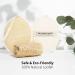 The Loofah Shop Bath Loofah Sponge - Exfoliating Body Scrubber for Men, Women, and Kids - Eco-Friendly Natural Egyptian Loofah - 2 Pack with Cotton Travel Pouch - Buy Online on SooperMarket.com