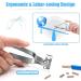 DR. MODE Extra Large Nail Clippers for Men with Thick Nails - Wide Jaw Opening and Easy Grip Design for Seniors - Includes Nail File and Cuticle Trimmer - Buy Online on SooperMarket.com