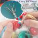 Large-Eye Blunt Needles - Stainless Steel Yarn Knitting Sewing Crafting Weaving Needles (9 Pieces) - Buy Online on SooperMarket.com