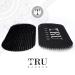 TRU BARBER Hair Grippers - Salon and Barber Clips for Styling, Cutting, and Coloring - Nonslip Hair Holder for Men and Women (Black/White) - Buy Online on SooperMarket.com